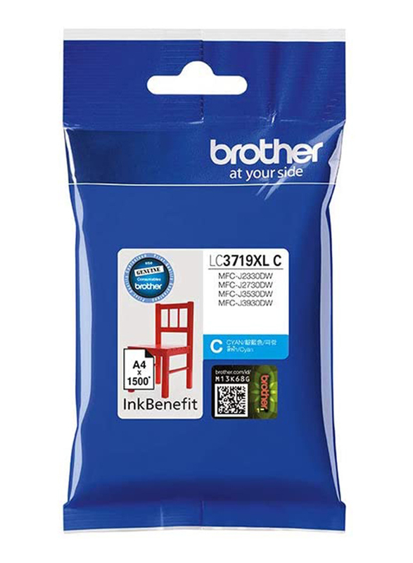 Brother LC-3719XLC Cyan Ink Cartridge