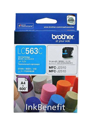 Brother LC-563C Cyan Ink Cartridge