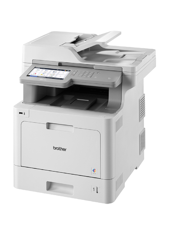 Brother MFC-L9570CDW All-in-One Printer, White/Light Grey