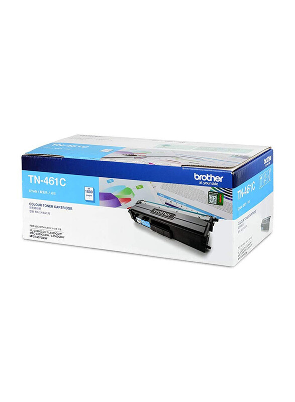 

Brother TN-461C Cyan Toner Cartridge