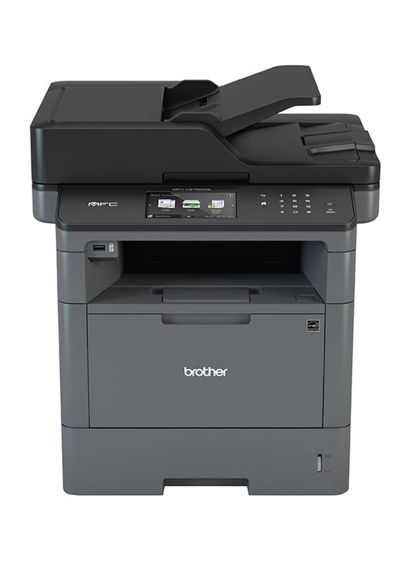 

Brother MFC-L5755DW Monochrome Laser Printer, Black/Grey