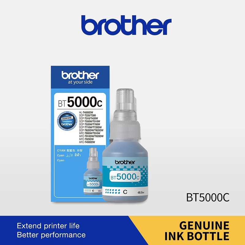 Brother BT-5000C Cyan Ink Bottle