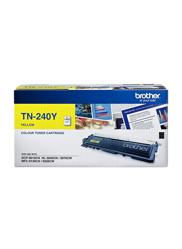 

Brother TN-240Y Yellow Toner Cartridge