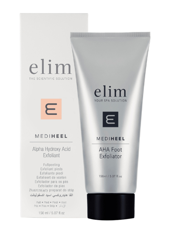 Elim MediHeel AHA Foot Exfoliator, 150ml