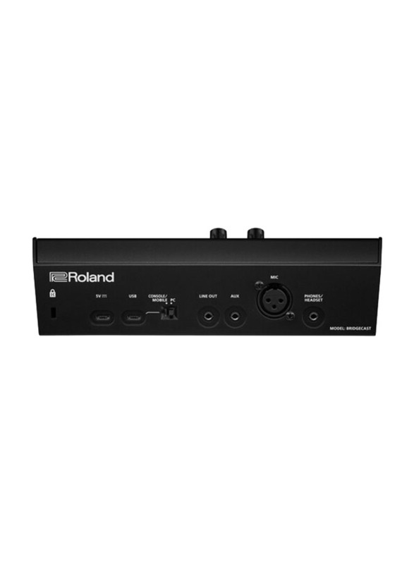 Roland Bridge Cast Dual-Bus Gaming Mixer, Black