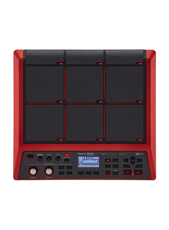 

Roland SPD-SX Special Edition Electronic Sampling Pad, Red/Black