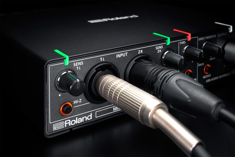 Roland RUBIX-44 High Resolution USB Audio Interface, Black