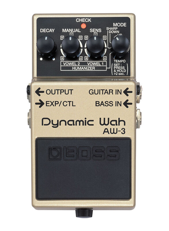 Boss AW-3 Dynamic Wah, Gold