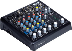 Alto TRUEMIX 600 6-Channel Compact Mixer with USB and Bluetooth, Black