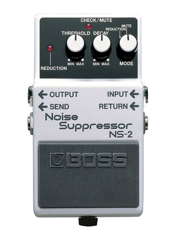 

Boss NS-2 Noise Suppressor Pedal, Black/Off White