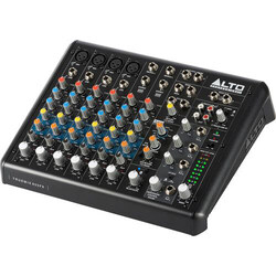 Alto TRUEMIX 800 Portable 8-Channel Analog Mixer, Black