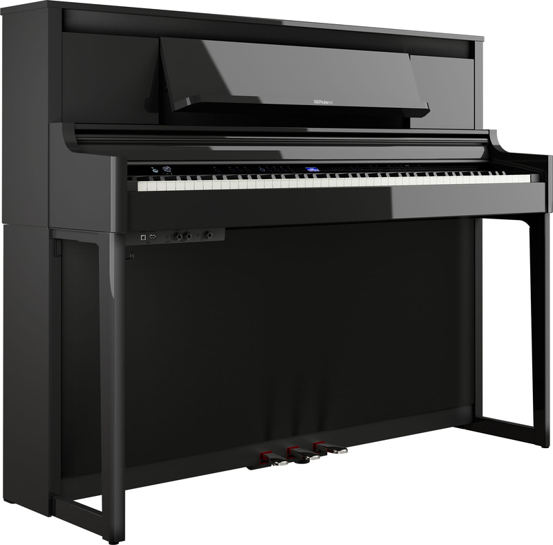 

Roland LX-6-PE Polished Ebony Up Right Digital Piano, Black