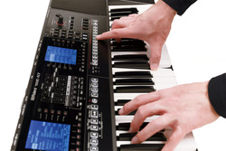 Roland E-A7 Expandable Arranger Keyboard, 61 Keys, Black