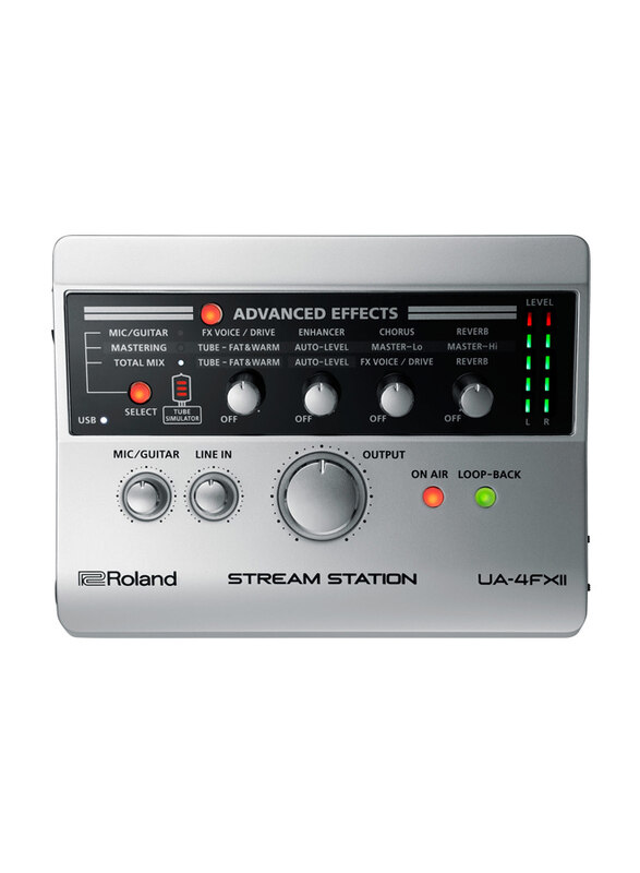 

Roland UA-4FX2 USB Audio interface, Silver