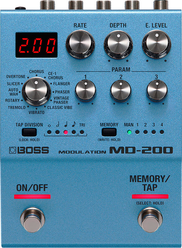 Boss MD-200 Modulation, Blue