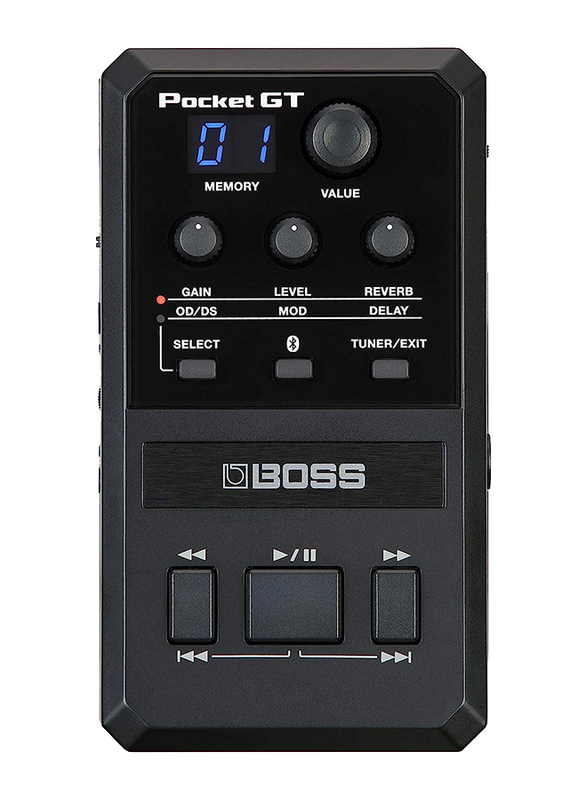 Boss Pocket GT Pocket Effects Processor, Black