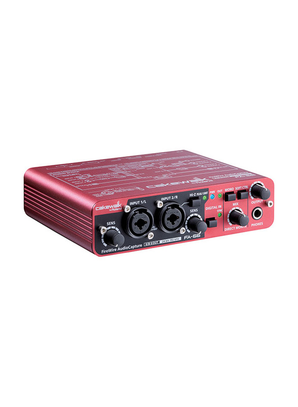 Roland FA-66 FireWire Audio Interface, Pink