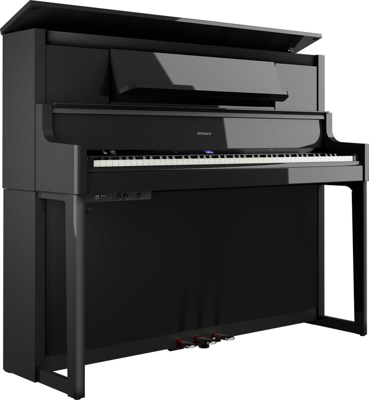 

Roland LX-9-PE Polished Ebony Up Right Digital Piano, Black