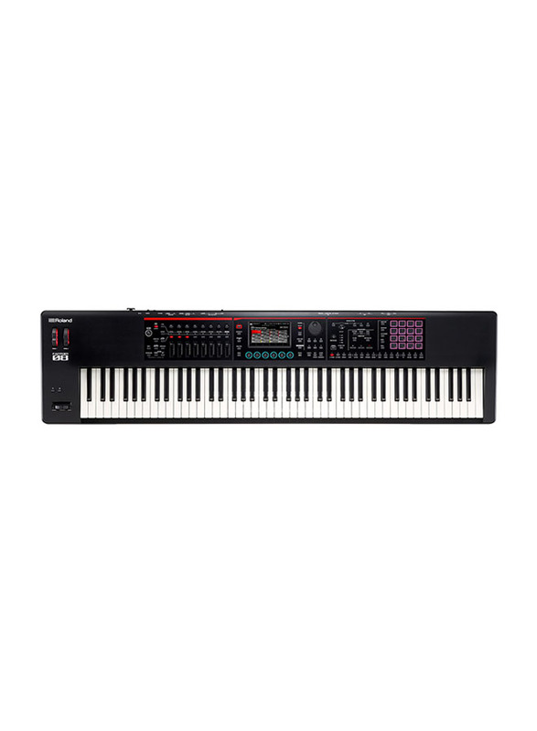 Roland Fantom-08 Music Workstation Keyboard, 88 Keys, Black