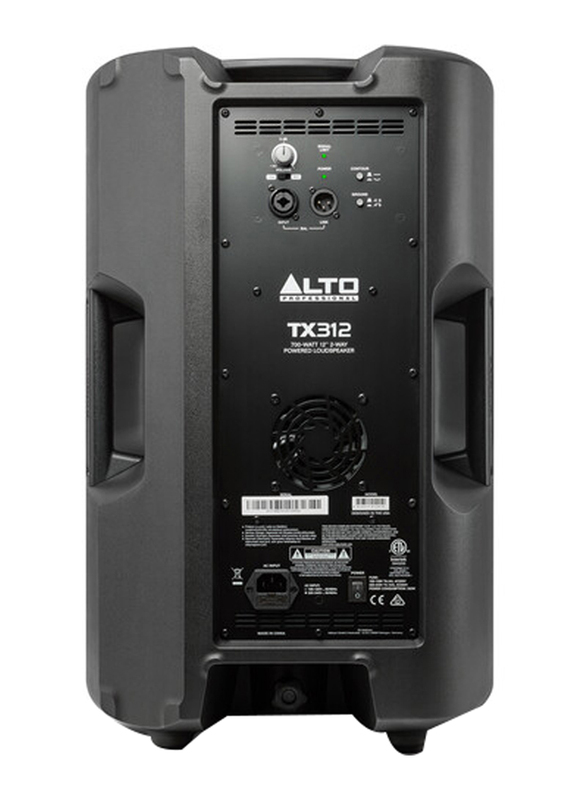 Alto Professional 700W 2-Way 12 inch Powered Loudspeaker, Black