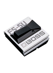 Boss FS-5U/FS-5L Foot Switch Set, 2 Piece, Silver/Black