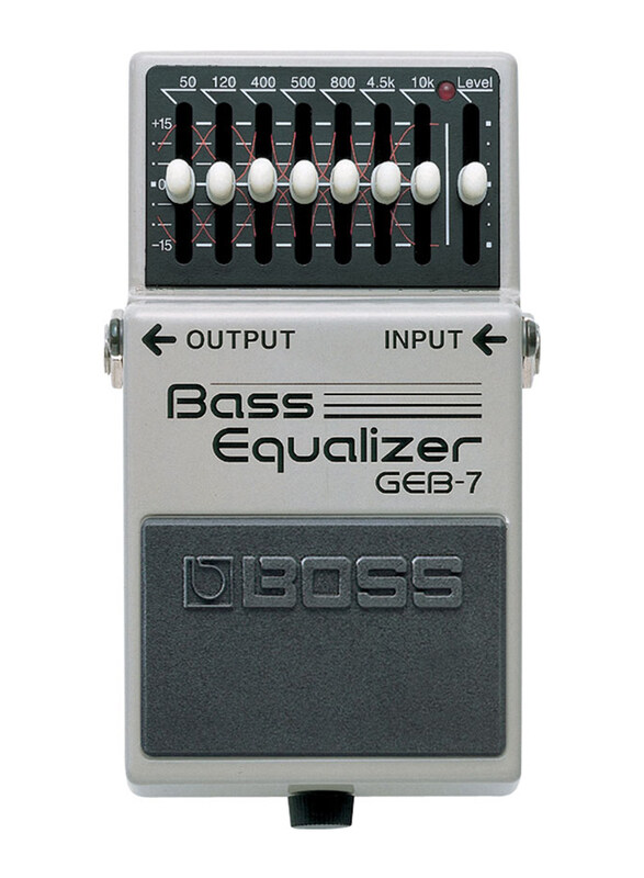 Boss GEB-7 Bass Equalizer, Grey