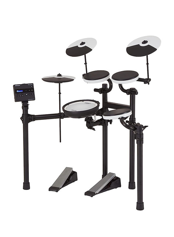 Roland TD-02KV V-Drums Electronic Drum Set, Black