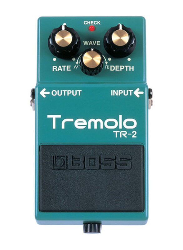 Boss TR-2 Tremolo Pedal, Blue