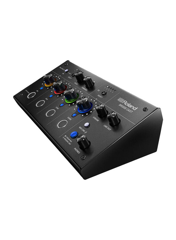 Roland Bridge Cast Dual-Bus Gaming Mixer, Black