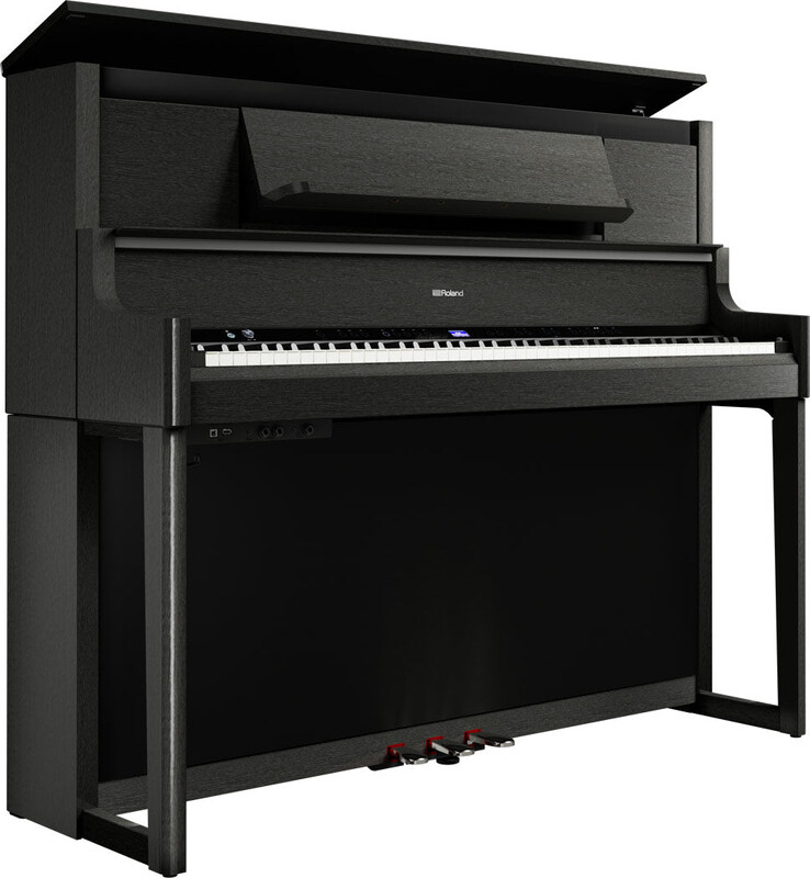 

Roland LX-9-CH Up Right Digital Piano, Black