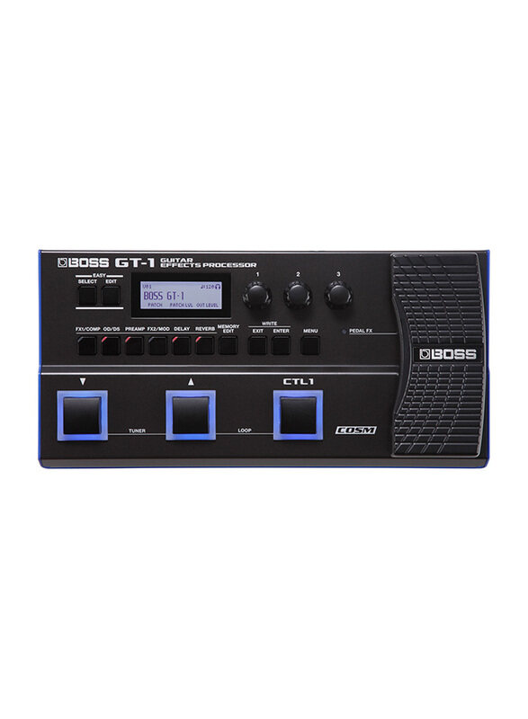 

Boss GT-1 Guitar Effects Processor Pedal, Black