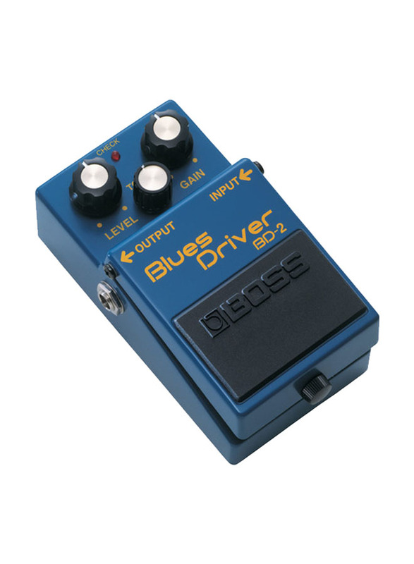 Boss BD-2 Blues Driver Distortion Pedal, Blue