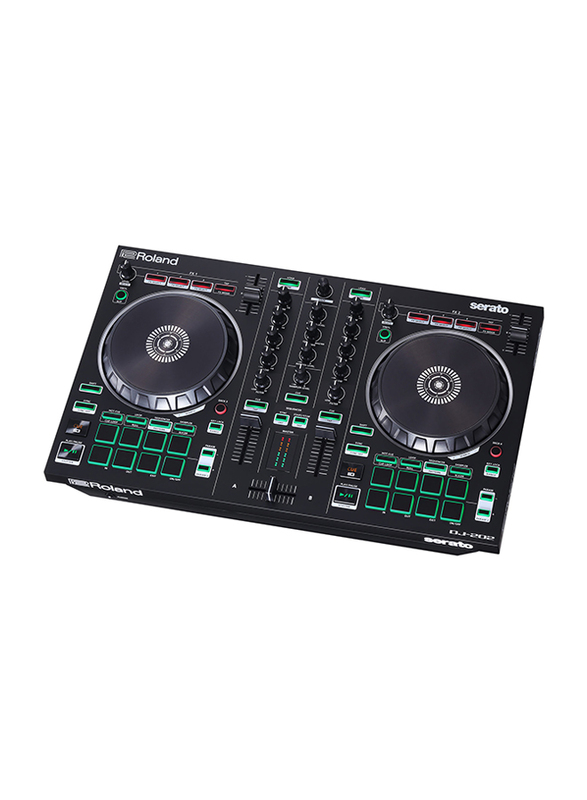 Roland DJ-202 Dj Controller, Black