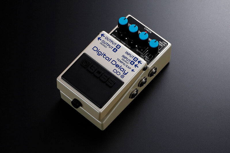 Boss DD-8 Digital Delay, White