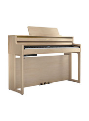 Roland HP704-LA Digital Piano, 88 Keys, Light Oak Brown