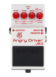 Boss JB-2 Overdrive Pedal, Red/White