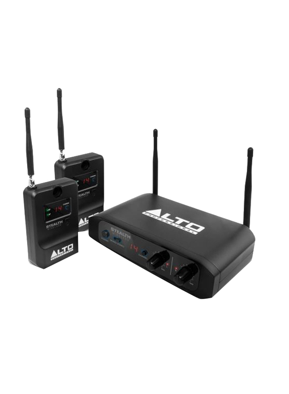 Alto Professional Stealth Wireless Microphone, Black