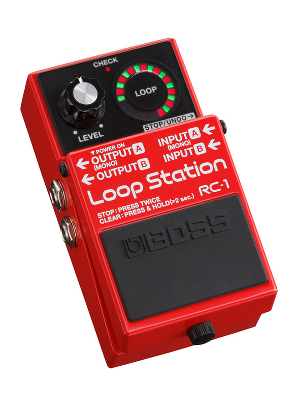 Boss RC-1 Loop Station Pedal, Red