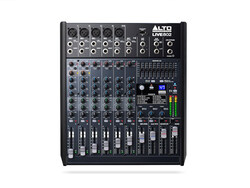 Alto Live 802 Professional 8-Channel with 2-Bus Mixer, Black