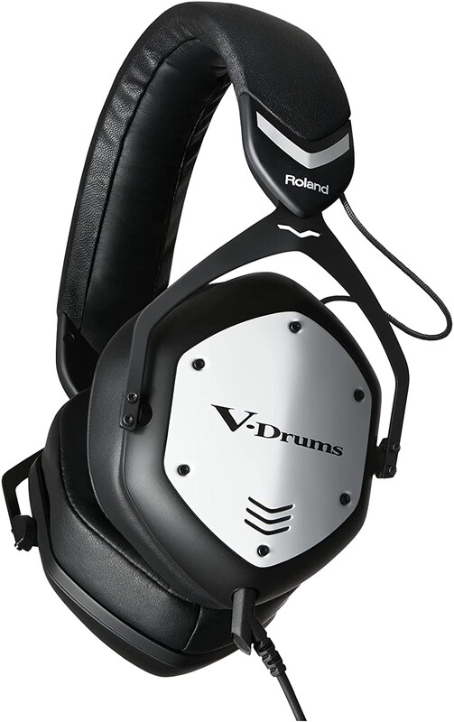 

Roland V-Drums Wired Over-Ear Noise Cancelling Headphones, Black