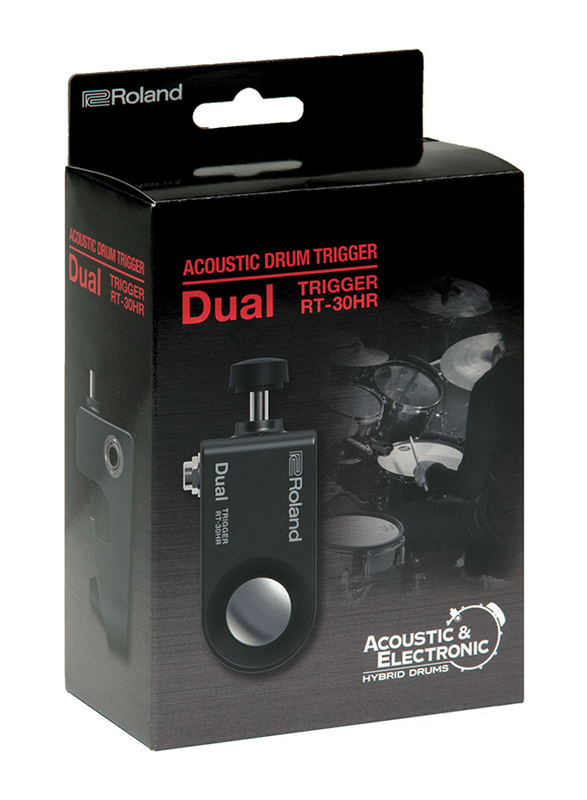 Roland RT-30HR Acoustic Drum Trigger, Black