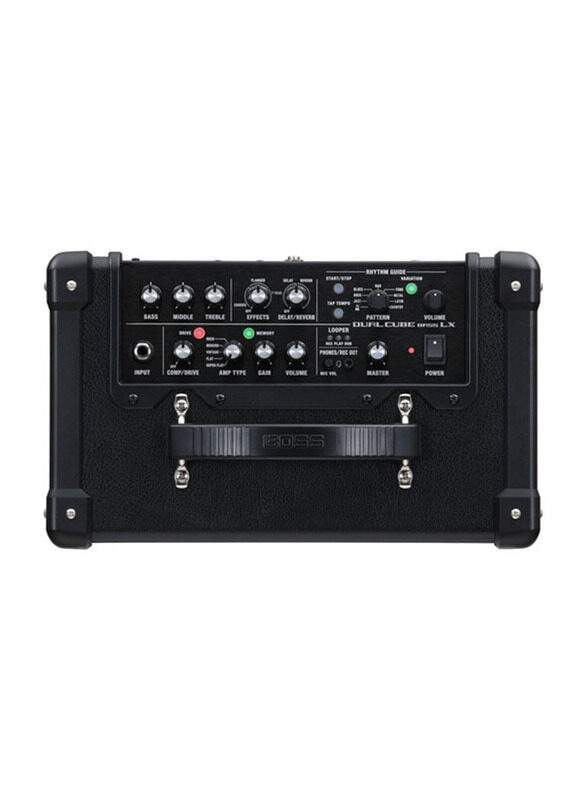 Boss Dual Cube Bass-LX Bass Amplifier, Black