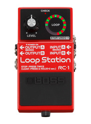 Boss RC-1 Loop Station Pedal, Red