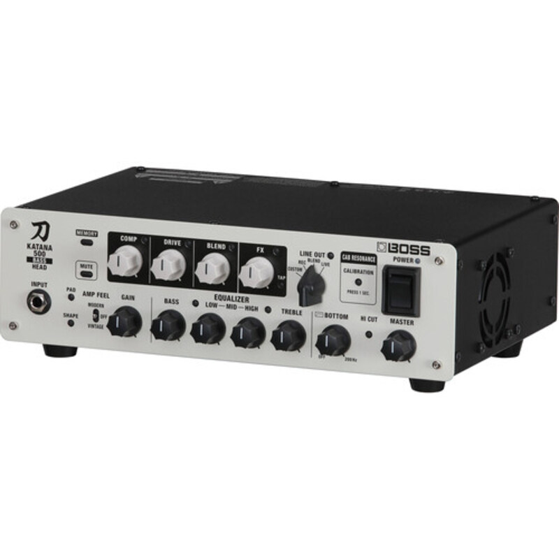 

Boss KTN500B HD Katana 500W Bass Amplifier Head, Black/Grey