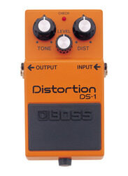 Boss DS-1 Distortion Pedal, Yellow