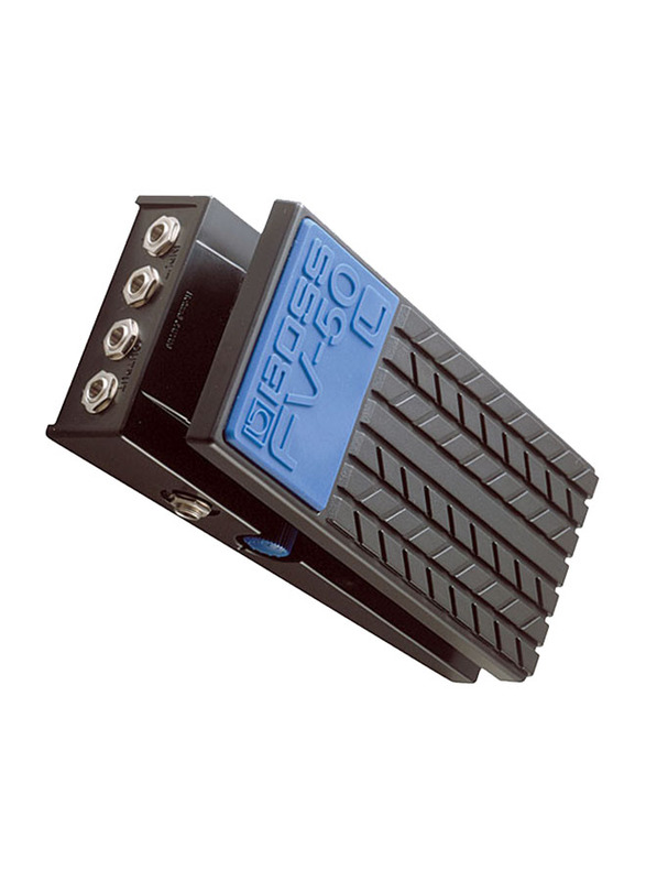 Boss FV50L Low-Impedance Volume Pedal, Black/Blue