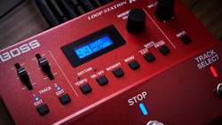 Boss RC-500 Loop Station Recording Pedal, Red