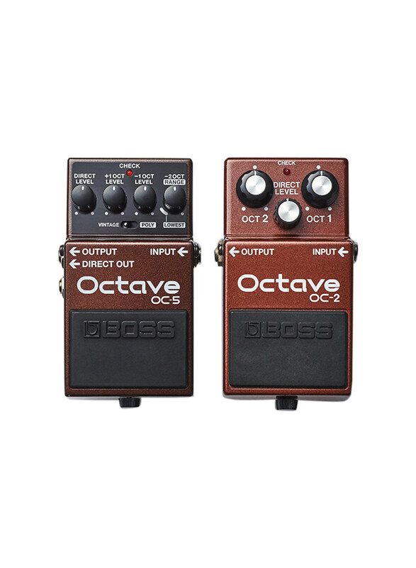 Boss OC-5 Octave Pedal, Brown