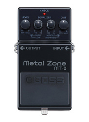 Boss MT-2 3A Effect Metal Zone Pedal, Black