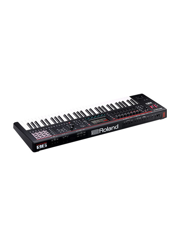 Roland Fantom-06 Music Workstation Keyboard, 61 Keys, Black